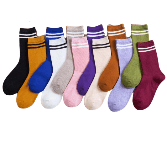 JHF-school-strip-socks-multicolor